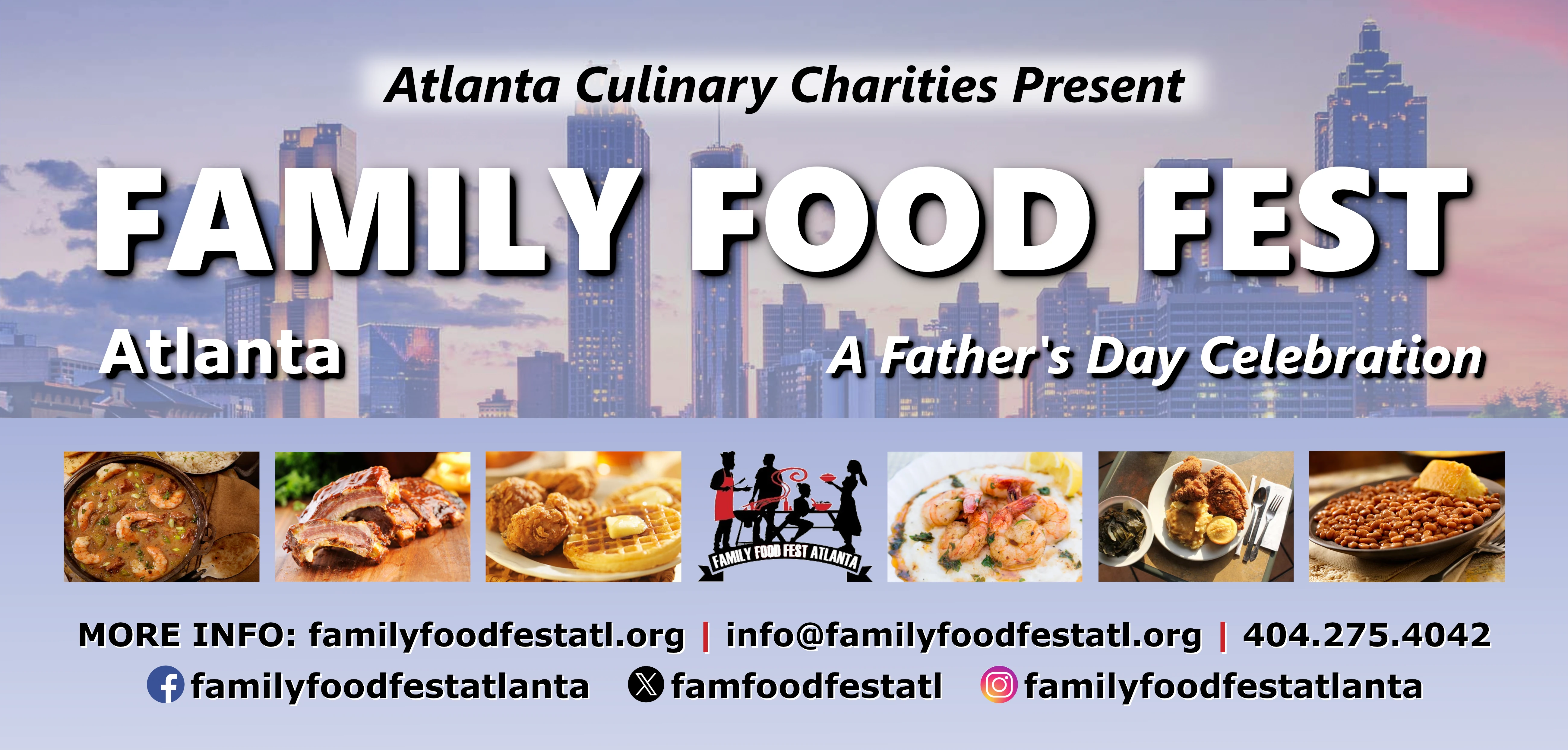 Family Food Fest Atlanta Header Image